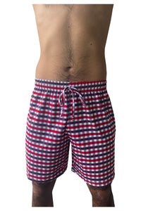 Paquete de 2 Bermudas, pijama 5028-22 Cuadriculada
